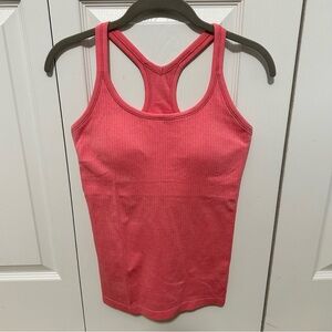 Lululemon Ebb to Street Tank Top *Light Support B/C Cup Sakura Pink Size 8 EUC
